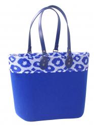 Filzshopper in Farbe blau